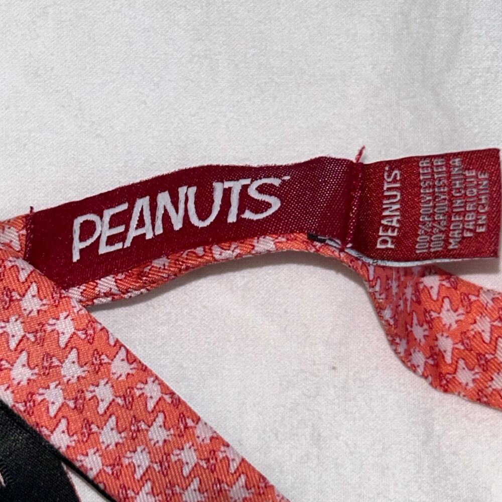 PEANUTS Woodstock Adjustable Bow Tie and Cumberbund Pinkish color